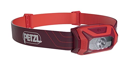 Petzl Unisex – Erwachsene TIKKINA Frontallampe, Rot, U von PETZL