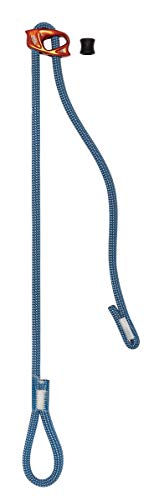 PETZL Unisex – Erwachsene Connect Adjust Verbindungsmittel zur Selbstsicherung, Blau-Orange, 95cm von PETZL