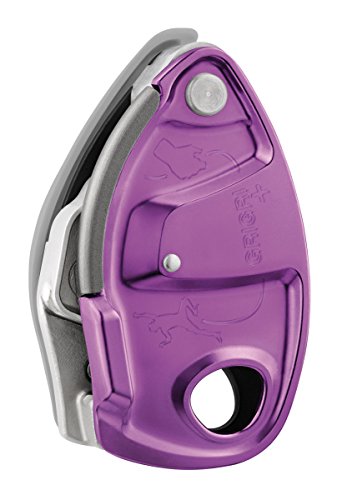 PETZL - Sicherungsgerät GRIGRI + - Unisex, Lila, Einheitsgröße von PETZL