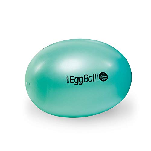 Original PEZZI Eggball MAXAFE 45 cm grün Sitzball Gymnastikball Pezziball Ball von PEZZI