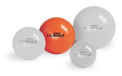 PEZZI Medizinball orange 3 kg Therapie Gymnastik Ball Fitness Gewichtsball Sport von PEZZI