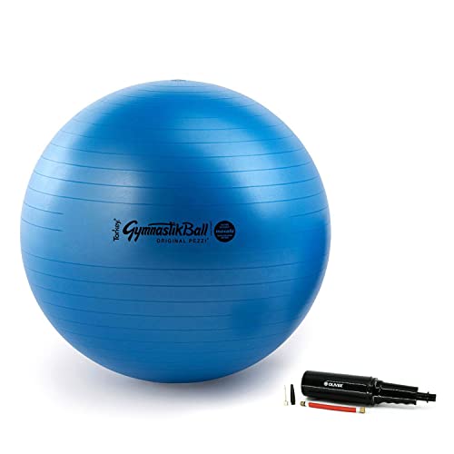 Pezzi Original Pezziball MAXAFE 53 cm m. Pumpe blau Gymnastikball von Pezzi