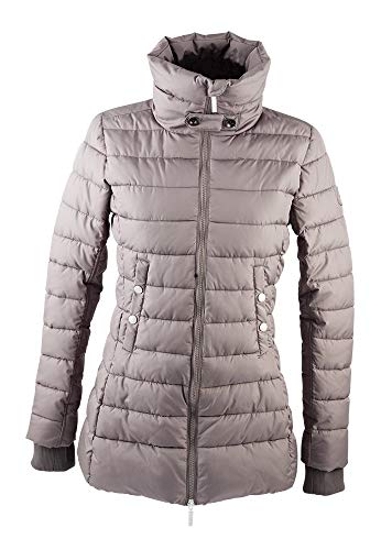 PFIFF Damen Winter-Angourie-Steppjacke Jacke, grau, XL von PFIFF
