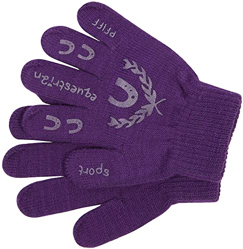 Pfiff 101583 Kinder Handschuhe mit Print, Winterhandschuhe, Universalgröße, Lila / Flieder von PFIFF