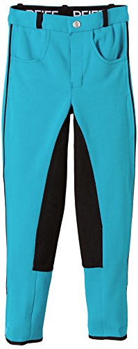 Pfiff 101659 Kinder Reithose Franka Vollbesatz Vollbesatzreithose, türkis, 170 von PFIFF