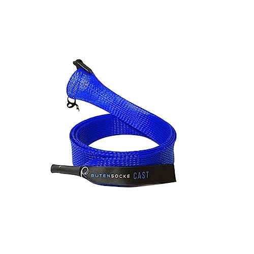 PHEIL Rutensocke Cast MW (160cmx38mm, Rutenschutz für Ruten bis 2m) Blau von PHEIL