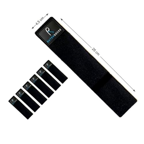 PHEIL Rutensocke Rutenklettband XL (25cm x 4.5cm) 6 Stück von PHEIL