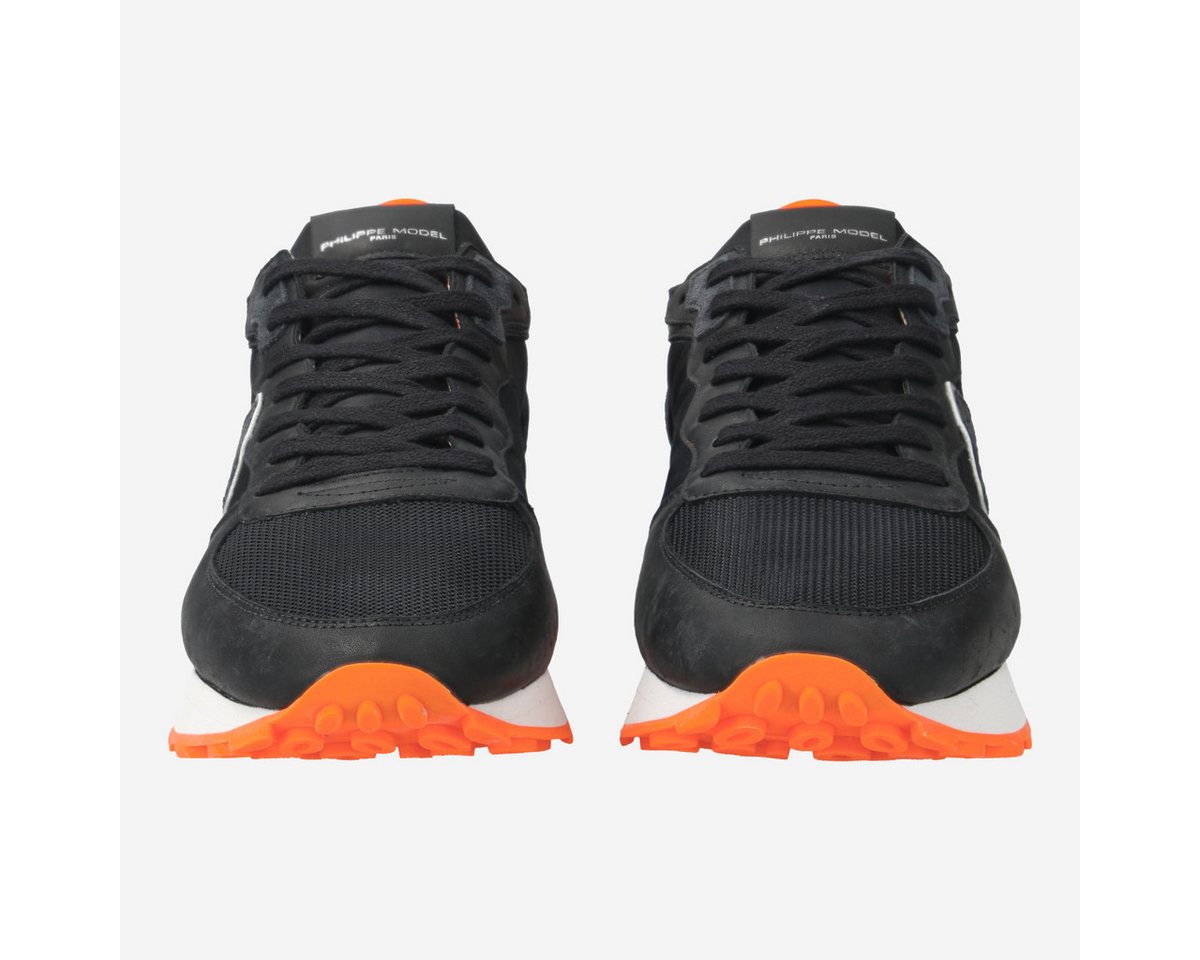 PHILIPPE MODEL Philippe Model TKLU WNV4 TROPEZ, Sneaker in Schwarz, Orange für Herren Sneaker von PHILIPPE MODEL