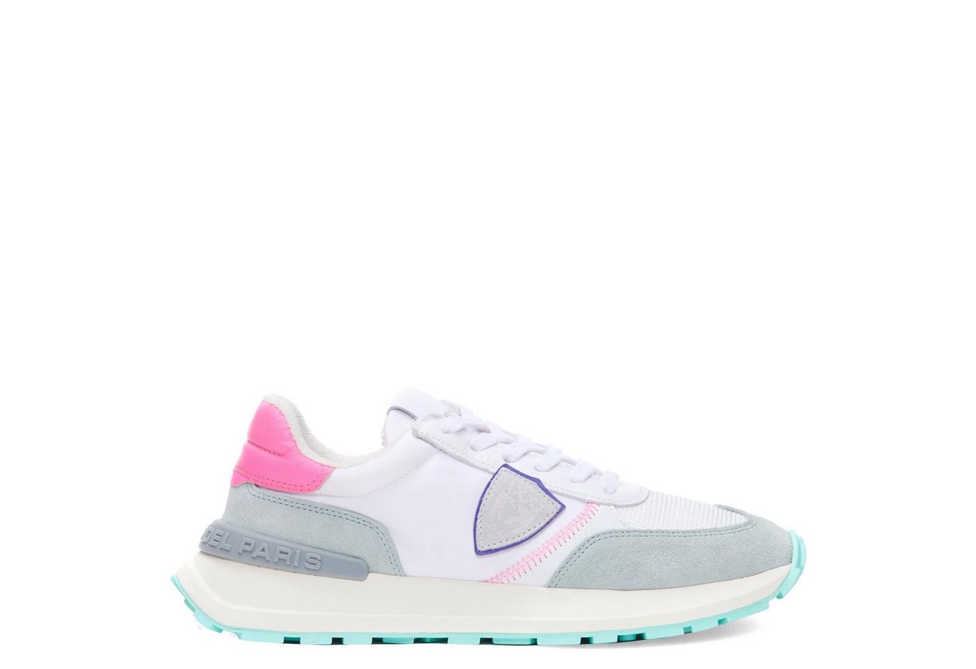 PHILIPPE MODEL Sneaker ANTIBES Mondial Blanc Fucsia Sneaker von PHILIPPE MODEL