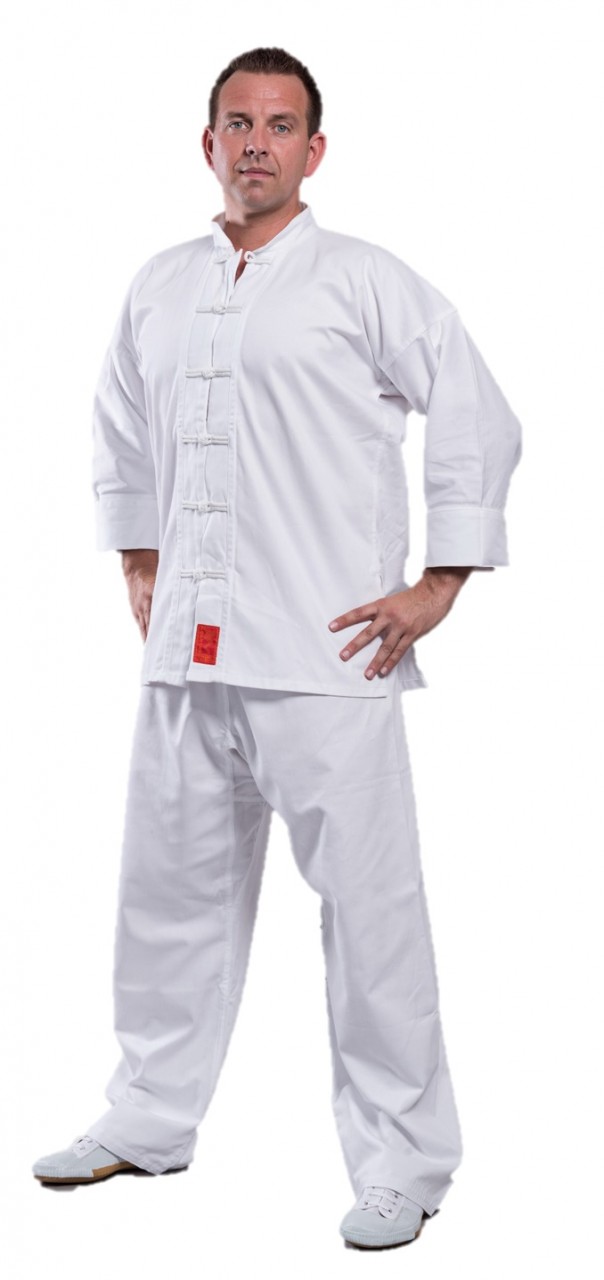 Phoenix Shaolin Kung Fu Anzug in Weiß von PHOENIX