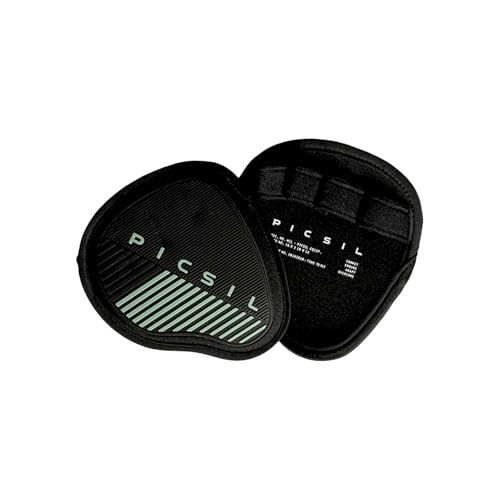 PICSIL Griffpolster Fitness, Alternative Gym Handschuhe, Neopren Griffpads für Klimmzüge, Calisthenics, Bodybuilding, Powerlifting, Crossfit, Männer & Frauen, rutschfest, Einheitsgröße (Fern) von PICSIL