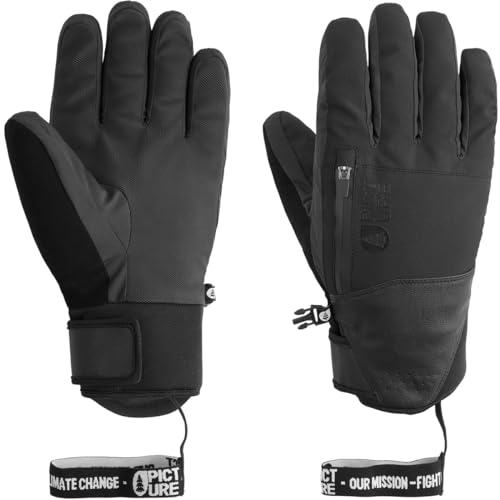 Picture Herren Madson Handschuhe, a Black, EU 9 von Picture