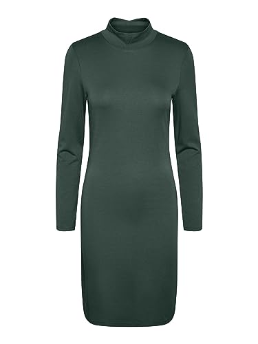 PCNAYA LS T-Neck Dress NOOS von PIECES