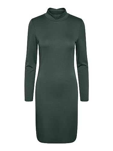 PCNAYA LS T-Neck Dress NOOS von PIECES