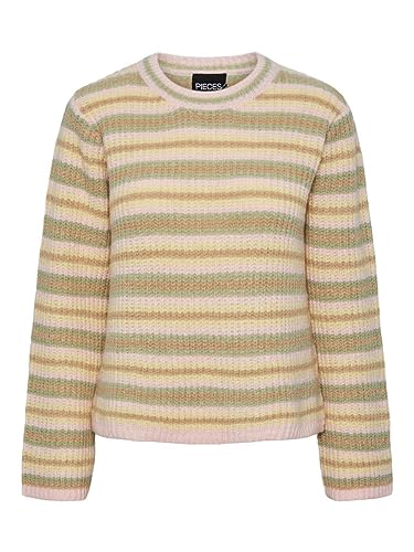 PCNISCHA LS O-Neck Knit BC von PIECES