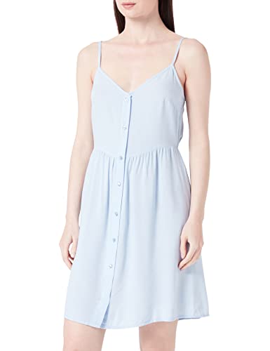 PIECES Damen Pctala Slip Dress Noos Bc Kleid, Kentucky Blue, XL EU von PIECES