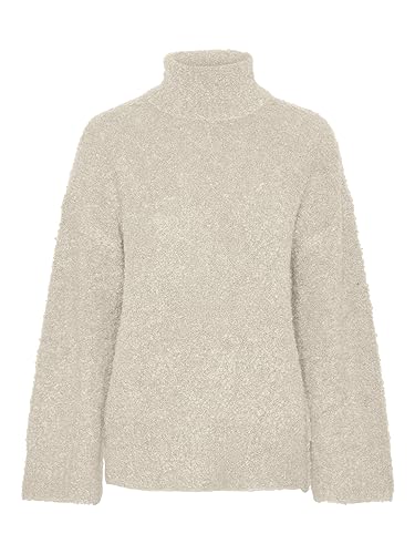 PIECES PCNATHERINE LS HIGH Neck Knit BC von PIECES