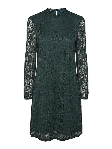 PIECES PCOLLINE LS LACE Dress NOOS BC von PIECES