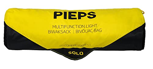 PIEPS Bivy Solo Gelb, Schlafsack, Größe 190 cm - Farbe Black - Yellow von PIEPS