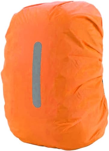 PINEPAN wasserdichte Hülle für Rucksäcke Transportschutz Regenhülle Orange 80L von PINEPAN