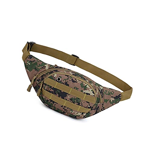 PINGDONGHANG Bauchtasche Wasserdicht Camouflage Outdoor Sport Army Handy Hüfttasche Hüfttasche Grün von PINGDONGHANG