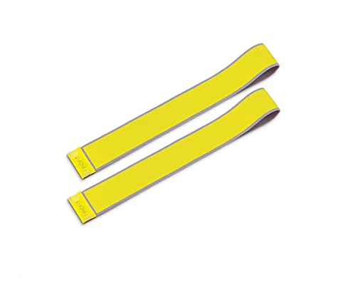 PINOFIT Pino Stretch Miniband Yellow, 44629 Widerstand leicht (2er Pack) von PINOFIT