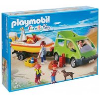 PLAYMOBIL® Familyvan mit Bootsanhänger 4144 von PLAYMOBIL