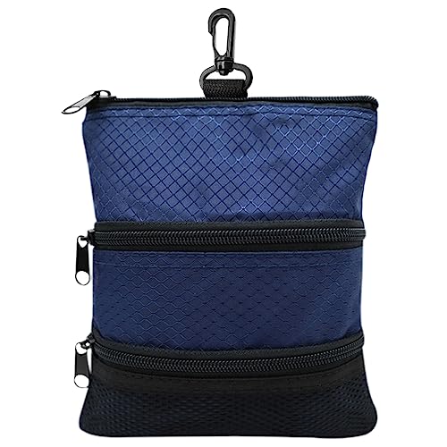Golftasche mit Ausrüstungsclip für Männer und Frauen, leicht, mehrere Taschen, Reißverschluss, Haken zur Tasche, Golftasche, Golf-Handtasche von PLCPDM