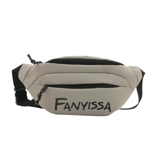 Modische Hüfttasche mit verstellbarem Gürtel, Nylon-Umhängetasche, Schultertasche, Brusttaschen für einfache Aufbewahrung, grün von PLCPDM