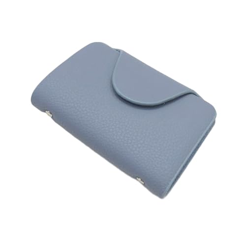 PLCPDM Vielseitiger Kartenhalter aus Leder, multifunktional, für den täglichen Gebrauch, königsblau von PLCPDM