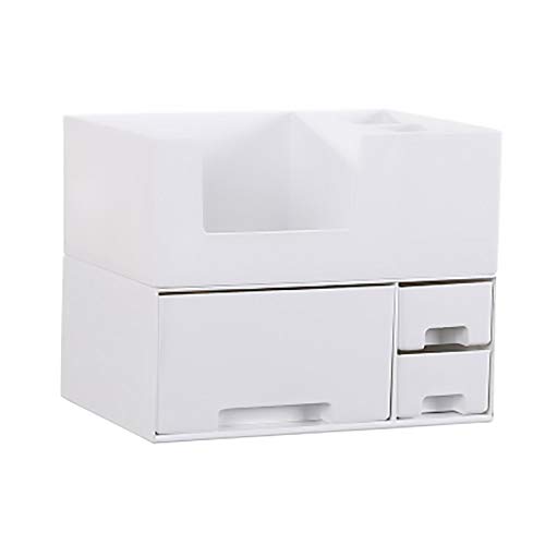 Kosmetik-Aufbewahrungsbox/Schmuckkästchen mit großem Fassungsvermögen, für den Schreibtisch, mehrschichtige Schublade, Multifunktions-Aufbewahrungsbox, Regal, Schmuckkästchen für Damen Stabilize von PLJKIHED