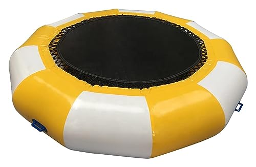 PLJKIHED Wasserspielzeug, aufblasbares Wassertrampolin, gepolsterter Wasserhüpfer, Outdoor-Rolltreppe, Tauch- und Schwimmplattform, geeignet für Wassersport (Farbe: #3) Stabilize von PLJKIHED