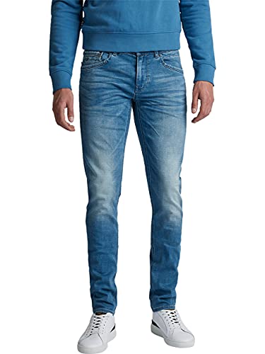 PME Legend Herren Slim Fit Jeans Tailwheel Soft mid Blue blau - 40/32 von PME Legend