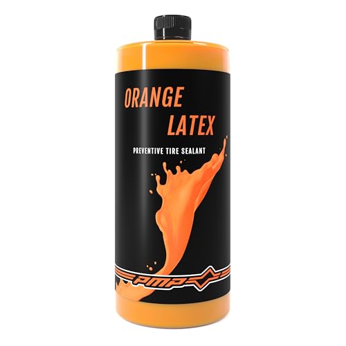 PMP Orange Latex - Tubeless Reifendichtmittel Pannenschutzflüssigkeit für schlauchlose MTB- und Rennrad. Ihre Pannenversicherung. 1000 ml Flasche von PMP