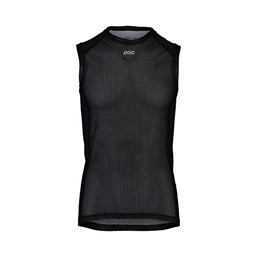 POC Herren Essential Layer Vest T Shirt, Uranium Black, XS von POC