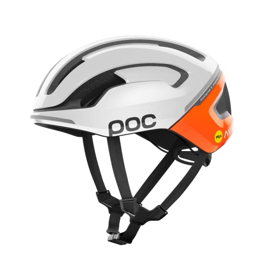 POC Omne Air MIPS Fahrradhelm - Erlebe funktionalen Schutz, der maximalen Komfort bietet und dich dazu inspiriert, Grenzen zu überwinden mit MIPS-Schutz, Fluorescent Orange AVIP von POC