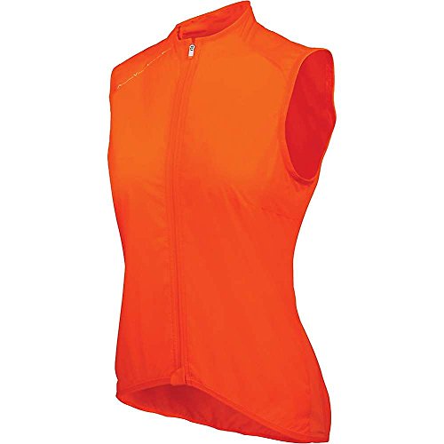 POC Avip Wo Lt Wind Fahrradweste für Damen XL Orange (zink orange) von POC