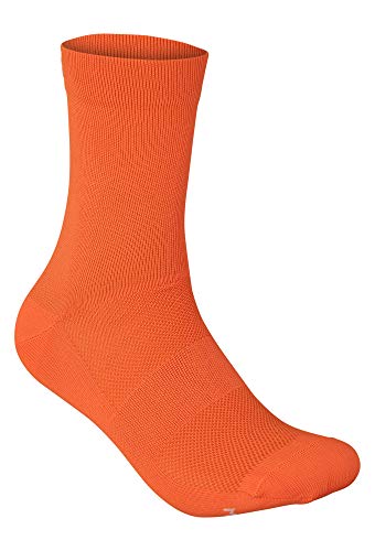 POC Fluo Sock Mid, Fluorescent Orange von POC