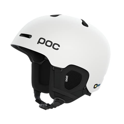 POC Fornix - Leichter Ski- und Snowboardhelm für einen optimalen Schutz auf der Piste, bei Skitouren und Freeriden, Hydrogen White Matt, XS-S (51-54) von POC