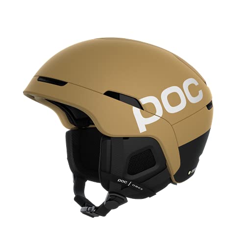 POC Obex BC MIPS - Ski- und Snowboardhelm für einen optimalen Schutz auf und abseits der Piste, Aragonite Brown Matt, XS-S (51-54cm) von POC