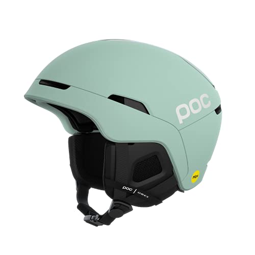 POC Obex MIPS - Leichter Ski- und Snowboardhelm für einen optimalen Schutz auf und abseits der Piste, Apophyllite Green Matt, XL-XXL (59-62cm) von POC