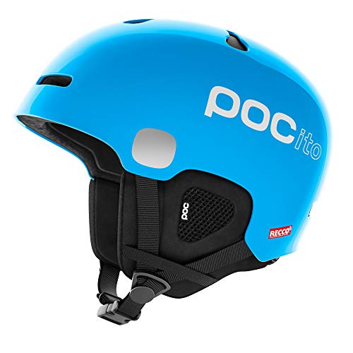 POC POCito Auric Cut Spin Helmet, Fluorescent Blue, XX-Small von POC