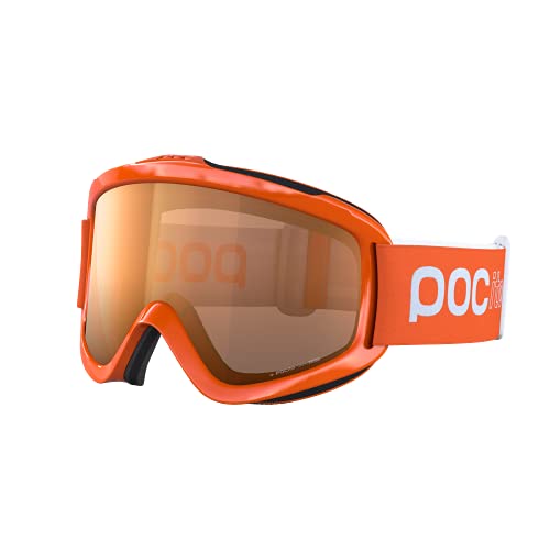 POC POCito Iris - Skibrille für Kinder für eine optimale Sicht, Fluorescent Orange von POC