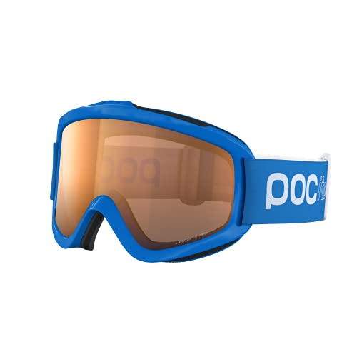 POC POCito Iris - Skibrille für Kinder für eine optimale Sicht, Fluorescent Blue von POC