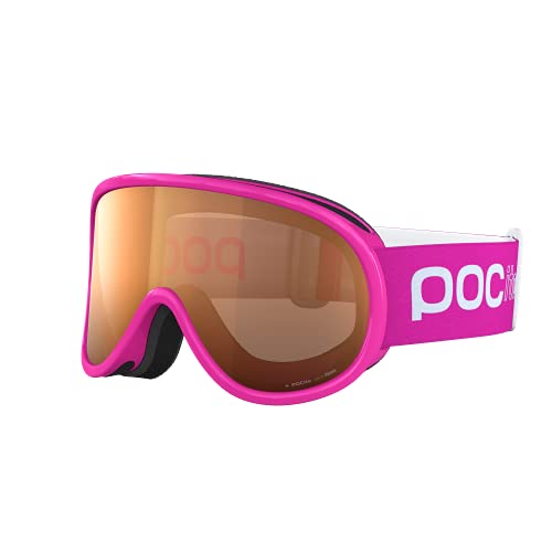 POC POCito Retina - Skibrille für Kinder für eine optimale Sicht, Fluorescent Pink von POC