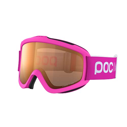 POC POCito Iris - Skibrille für Kinder für eine optimale Sicht, Fluorescent Pink von POC
