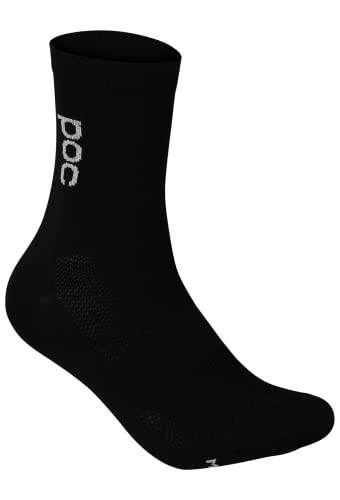 POC Soleus Lite Sock Mid, Uranium Black von POC