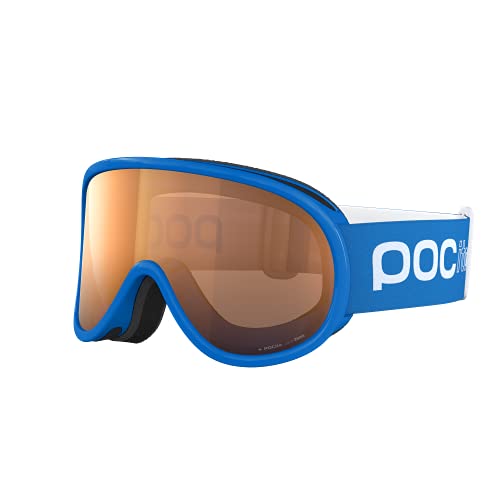 POC POCito Retina - Skibrille für Kinder für eine optimale Sicht, Fluorescent Blue von POC