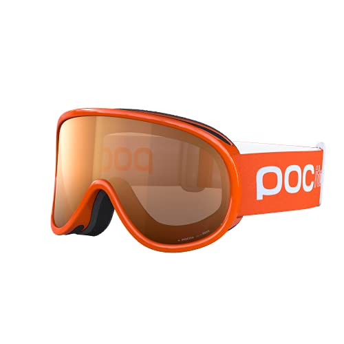 POC POCito Retina - Skibrille für Kinder für eine optimale Sicht, Fluorescent Orange von POC