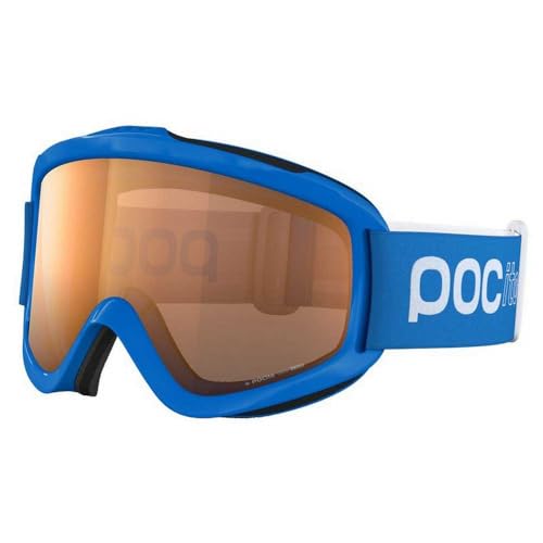 POC Unisex-Youth Iris Skibrille, Fluorescent Blue/Clarity POCito, One Size von POC